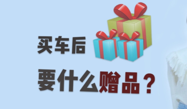 买车赠品一般都有什么 包括免费保养、车辆装饰品，油卡或保养券